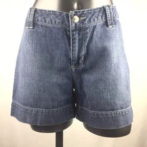 White House Black Market Sz 10 Denim Jeans Shorts